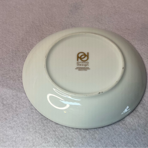 Prima Design Off White & Gold “Dream Big” Small Plate - Picture 3 of 4